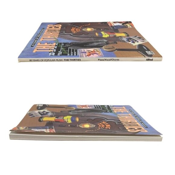 THE THIRTIES,  80 YEARS OF POPULAR MUSIC SHEET MUSIC BOOK - Picture 7 of 8